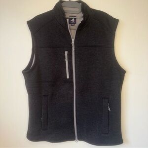 Johnnie-O Fleece full zip vest size M